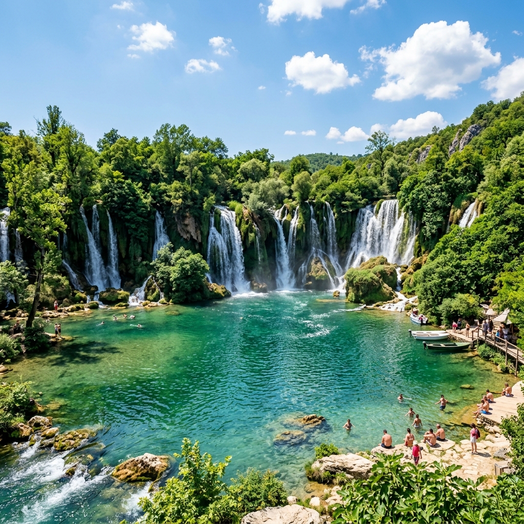 Kravica Waterfalls Bosnia